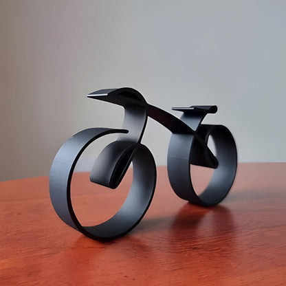 Modern Cykelskulptur Abstrakt Design 3