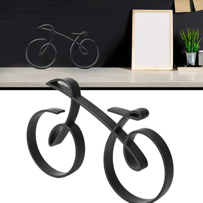 Modern Cykelskulptur Abstrakt Design 4