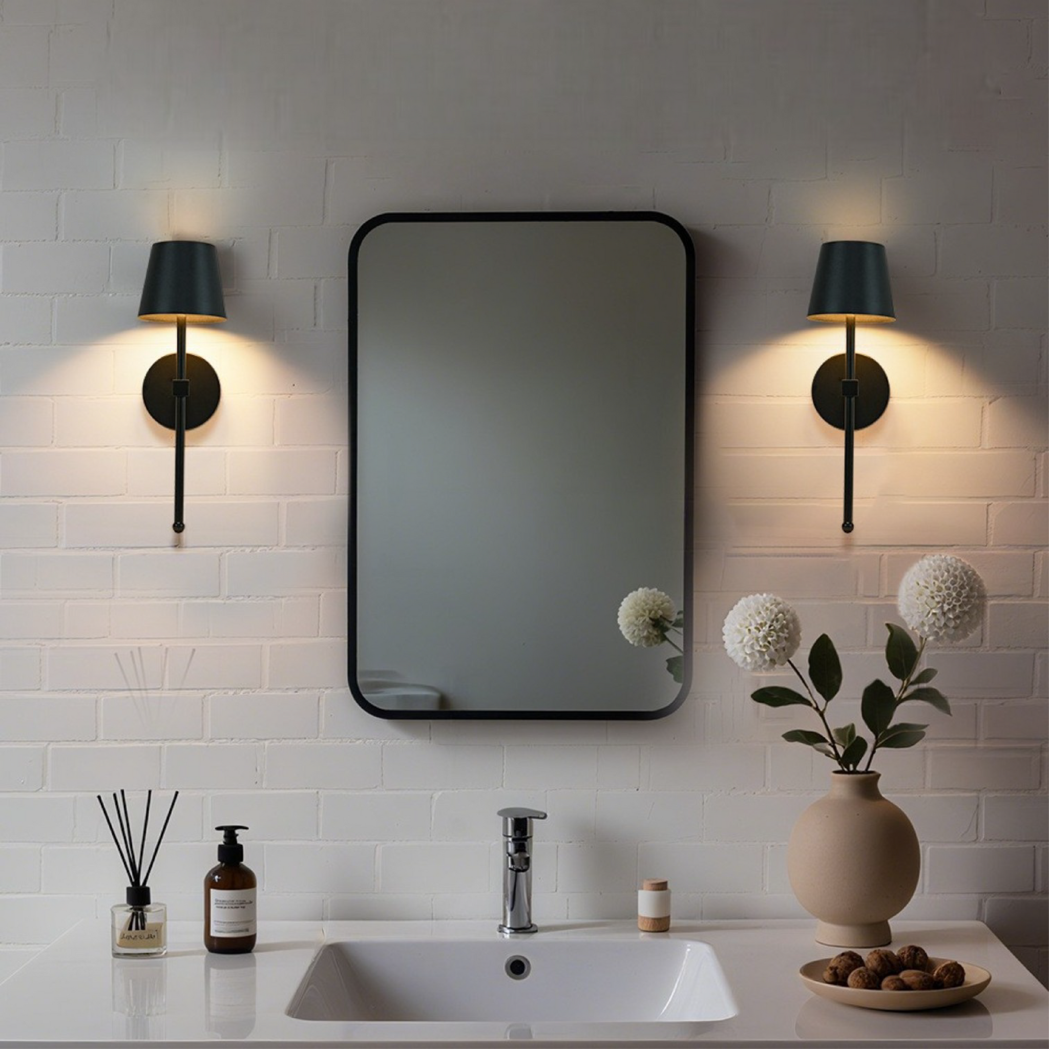 Modern Trådlös Vägglampa Uppladdningsbar 1