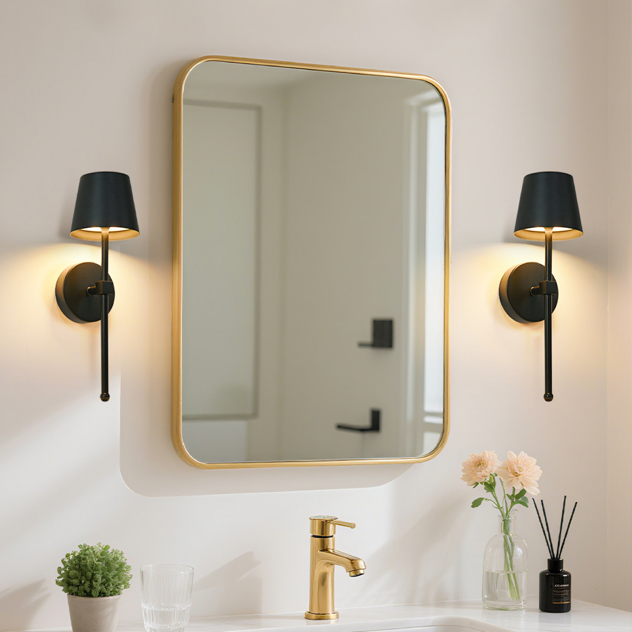 Modern Trådlös Vägglampa Uppladdningsbar 2