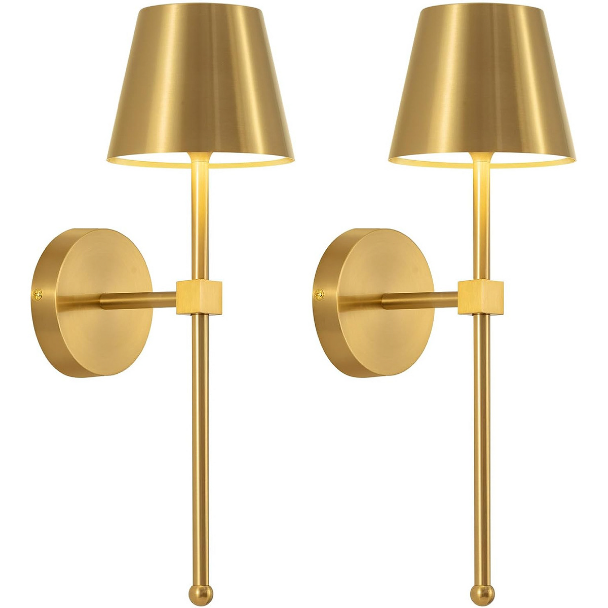 Modern Trådlös Vägglampa Uppladdningsbar 5