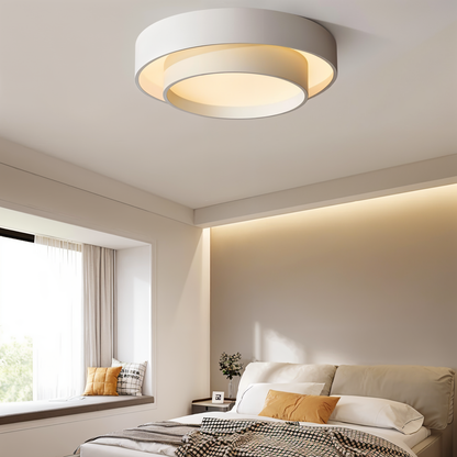 Modern ringformad LED-taklampa för sovrum och vardagsrum 1