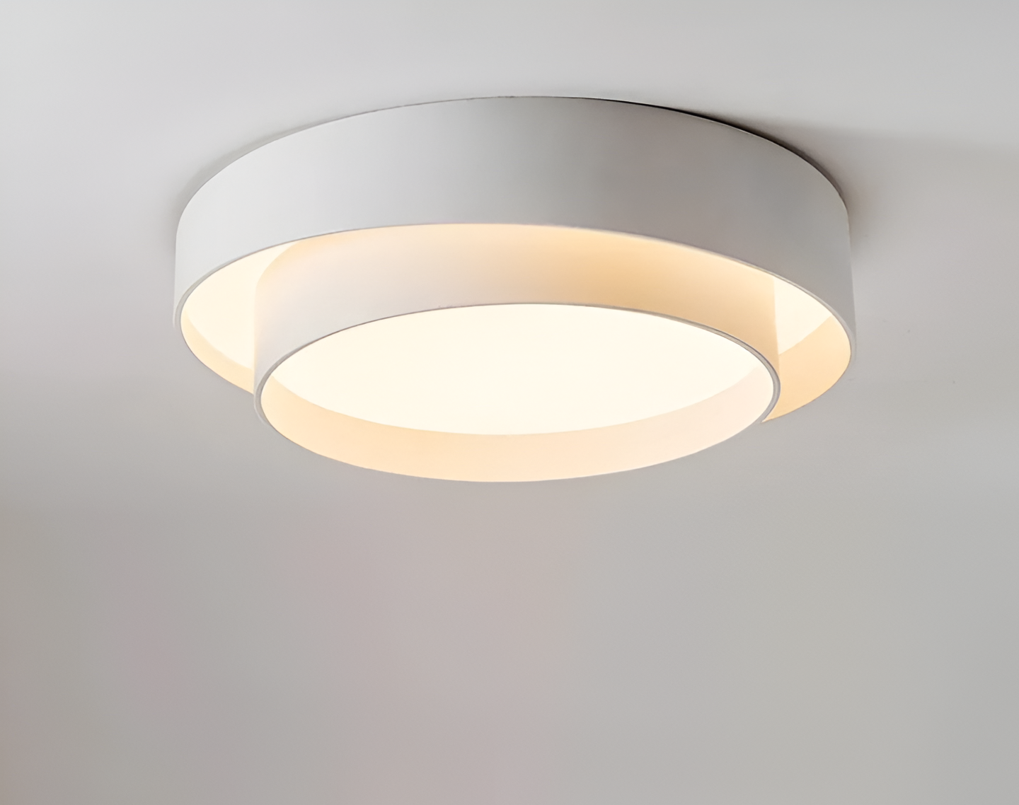 Modern ringformad LED-taklampa för sovrum och vardagsrum 11