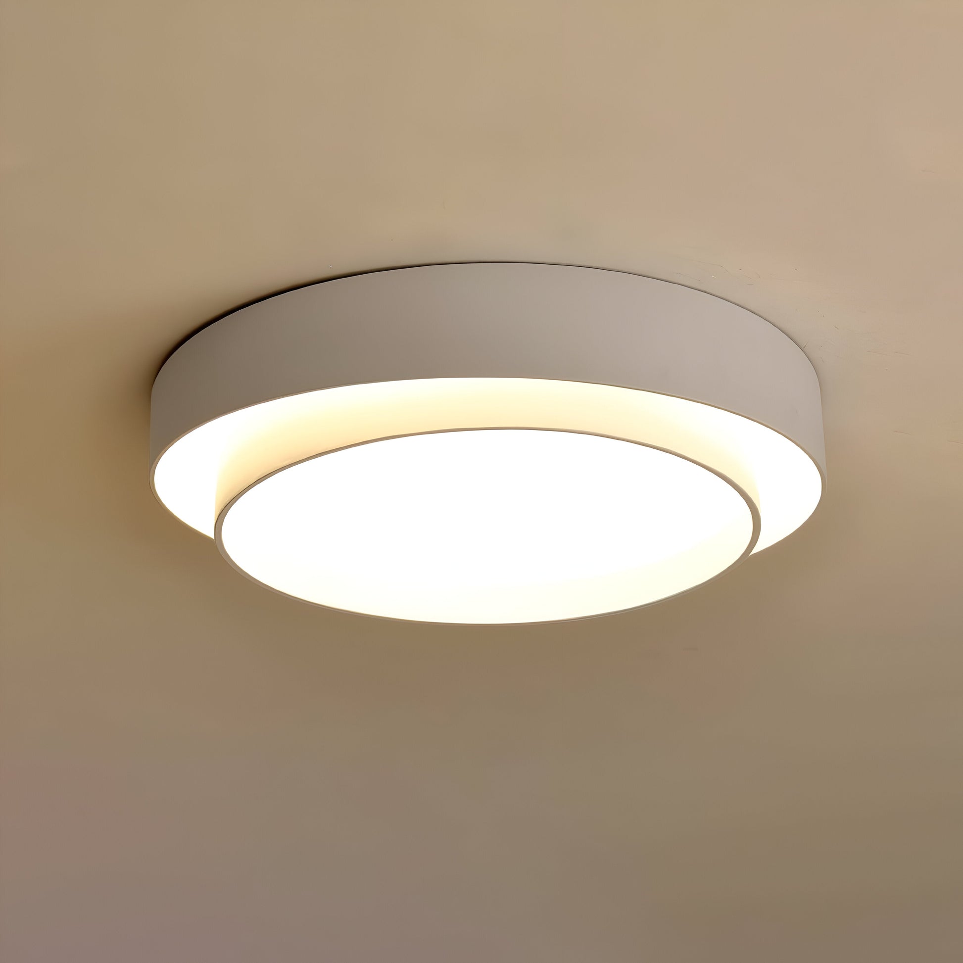 Modern ringformad LED-taklampa för sovrum och vardagsrum 4