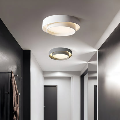 Modern ringformad LED-taklampa för sovrum och vardagsrum 7