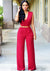 Dam Jumpsuit Trendig Polyester Bekväm-6