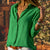 Variant image for Dam Satin Blus Elegant Röd Svart Festlig Design-7