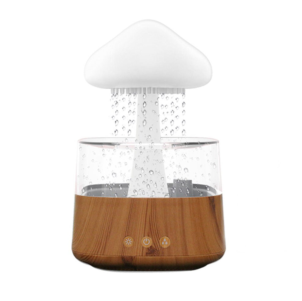 Luftfuktare med svamp och regndroppe