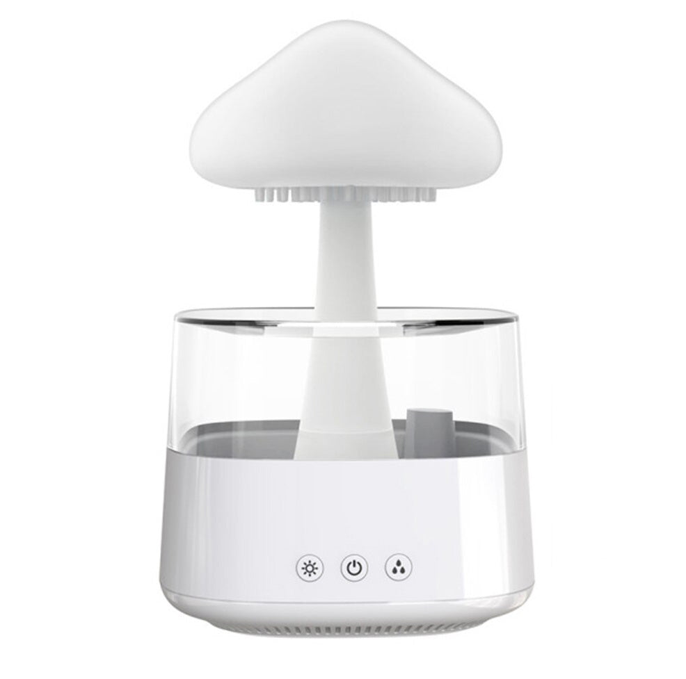 Luftfuktare med svamp och regndroppe