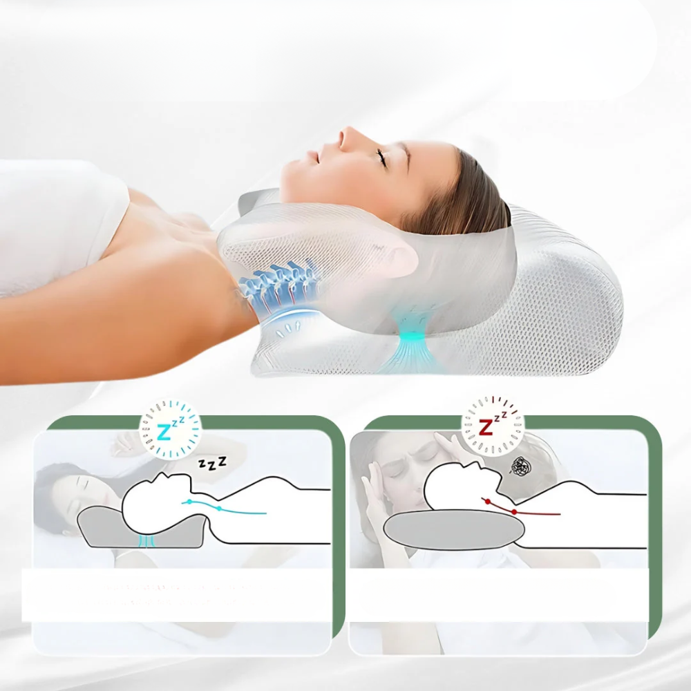 Nack- och ryggkudde Ergonomiskt stöd 3
