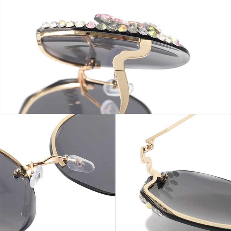 Översized Chic Solglaasögon