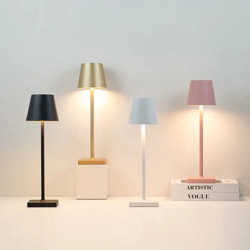 Bordslampa Batteri Trådlös Elegant Vattentålig för Inomhus och Utomhus-1