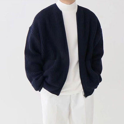 Cardigan Jacka Herr Trendig Design 100% Akryl 4