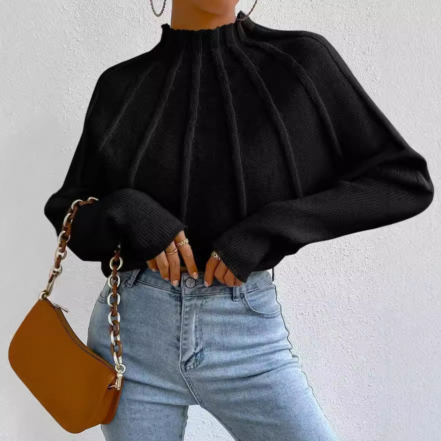 Dam Tröja Randig Komfortabel Design