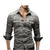 Herrens Retro Skjorta Denim Button-Down