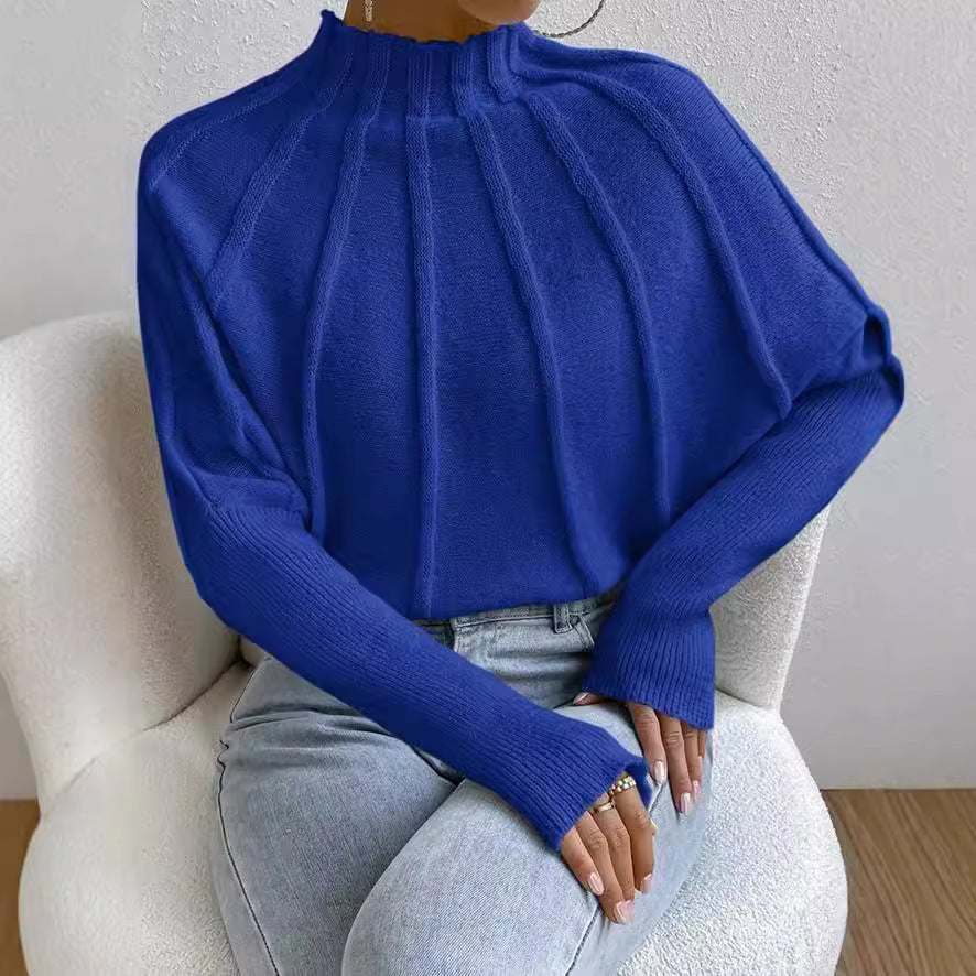 Dam Tröja Randig Komfortabel Design