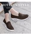 Herr Sneakers Ortopedisk Design Andningsbart Syntetmaterial-2