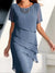Variant image for Kvinna Golvlång Klänning Elegant Chiffon-9