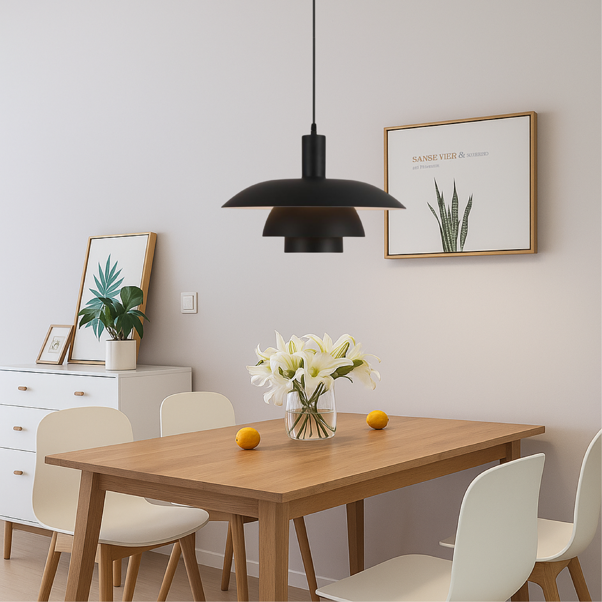 Pendellampa i dansk stil för hemmet 2