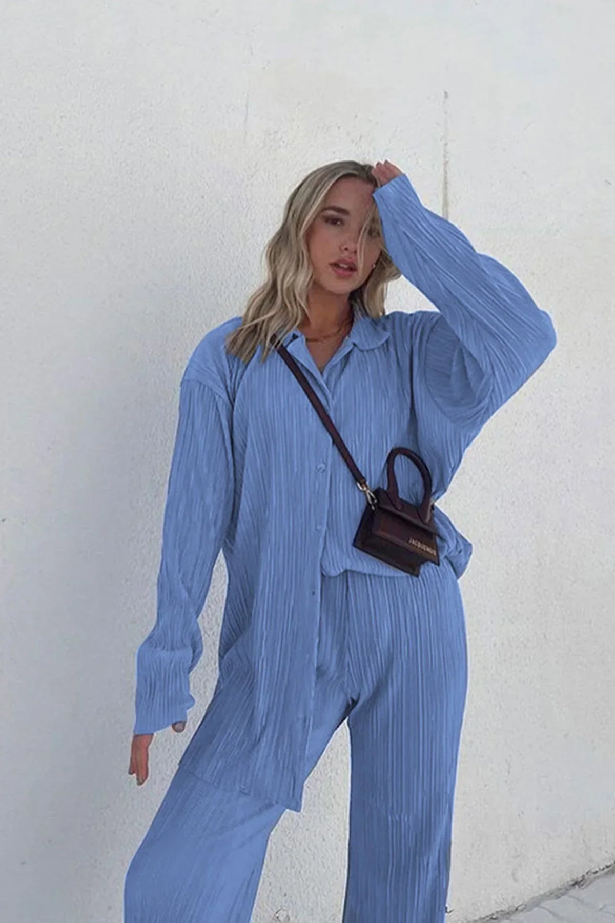 Variant image for Dam Tvådelad Sommaruppsättning Lätt Linne-21