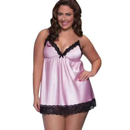 Plus Size Nattlinne Spetsdesign 6