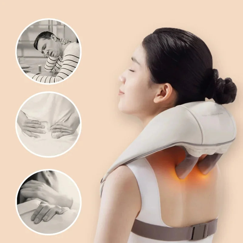 Full Body Massager med Intelligent Temperaturkontroll Plast och Elektroniska Komponenter-1
