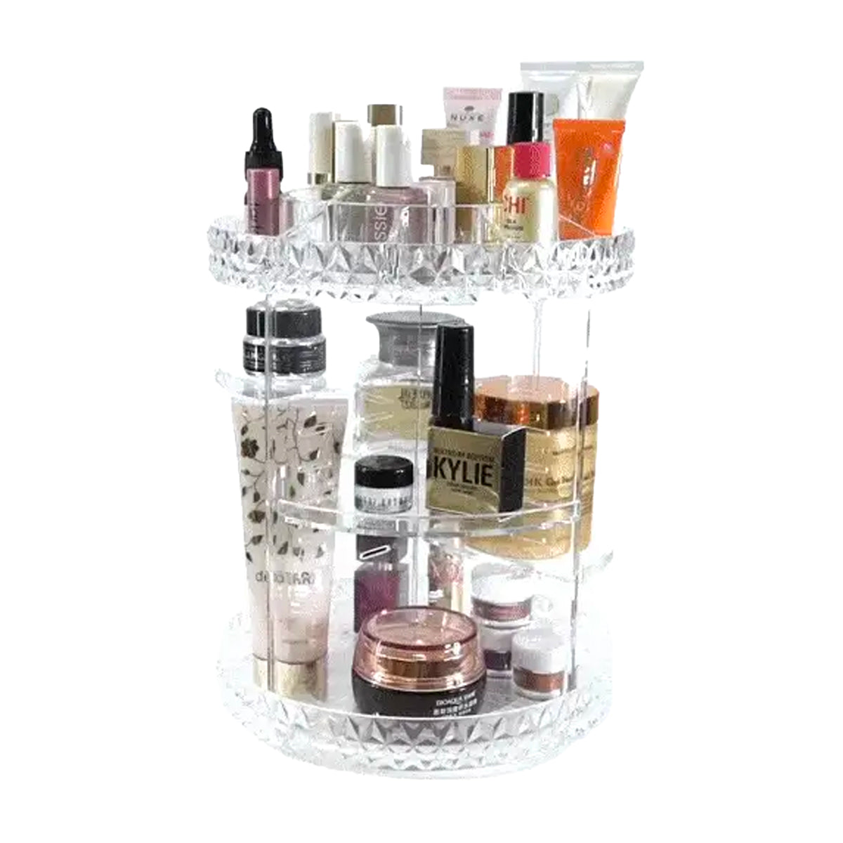 Roterande sminkorganisator