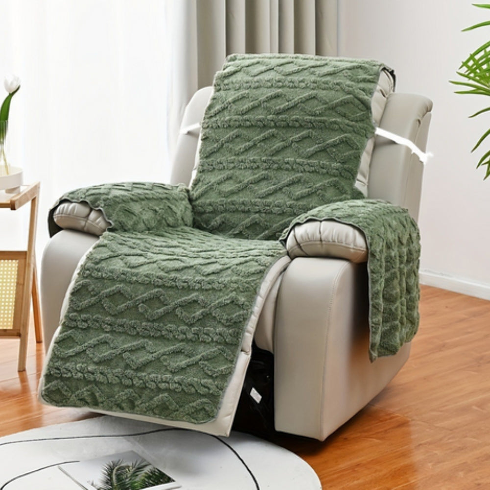 Recliner Slipcover med Diamantmönster 2
