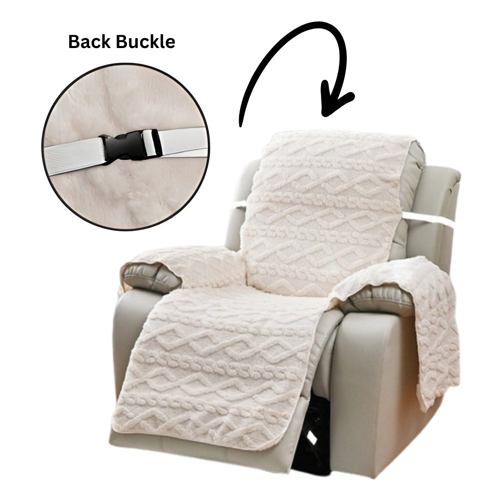 Recliner Slipcover med Diamantmönster 5