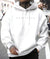 Variant image for Hoodie Män Stilren Design Mjukt Material Avslappnad Passform-2