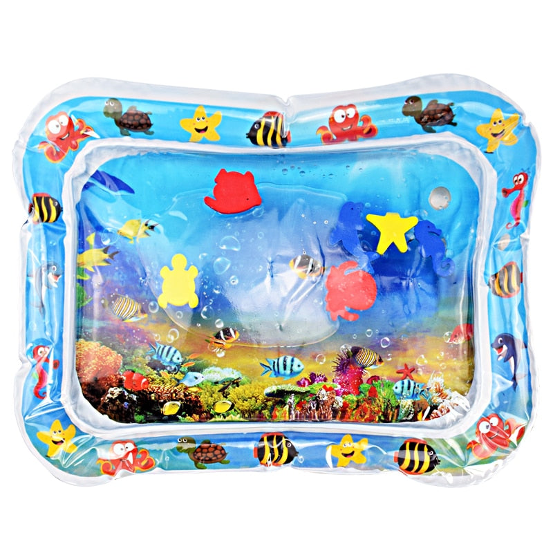 Bebisens uppblåsbara vattenmatta