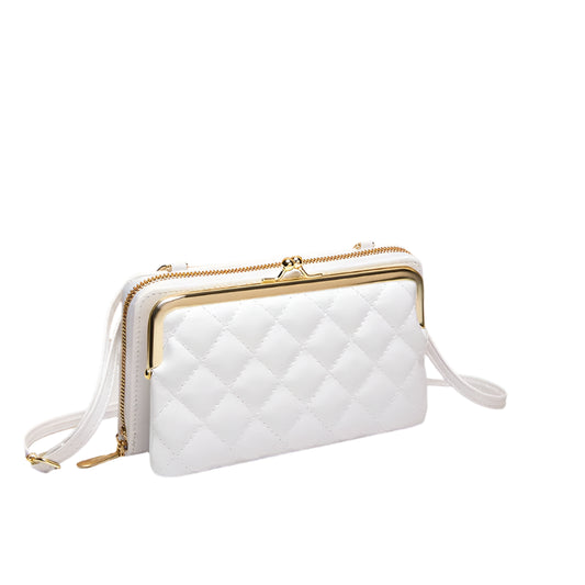 Dam Crossbody Väska Modern Veganskt Läder 1