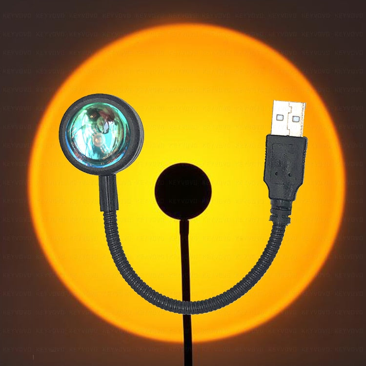USB LED-lampa för omgivningsbelysning