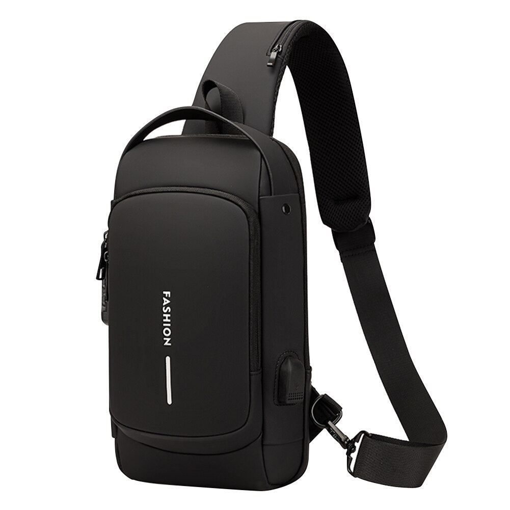 USB-laddning Cross Body Väska