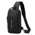 USB-laddning Cross Body Väska