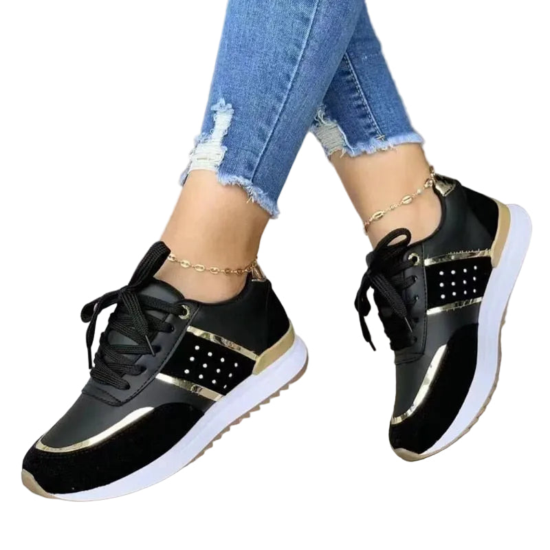 Kvinnors Sneakers Stilren Design PU 3