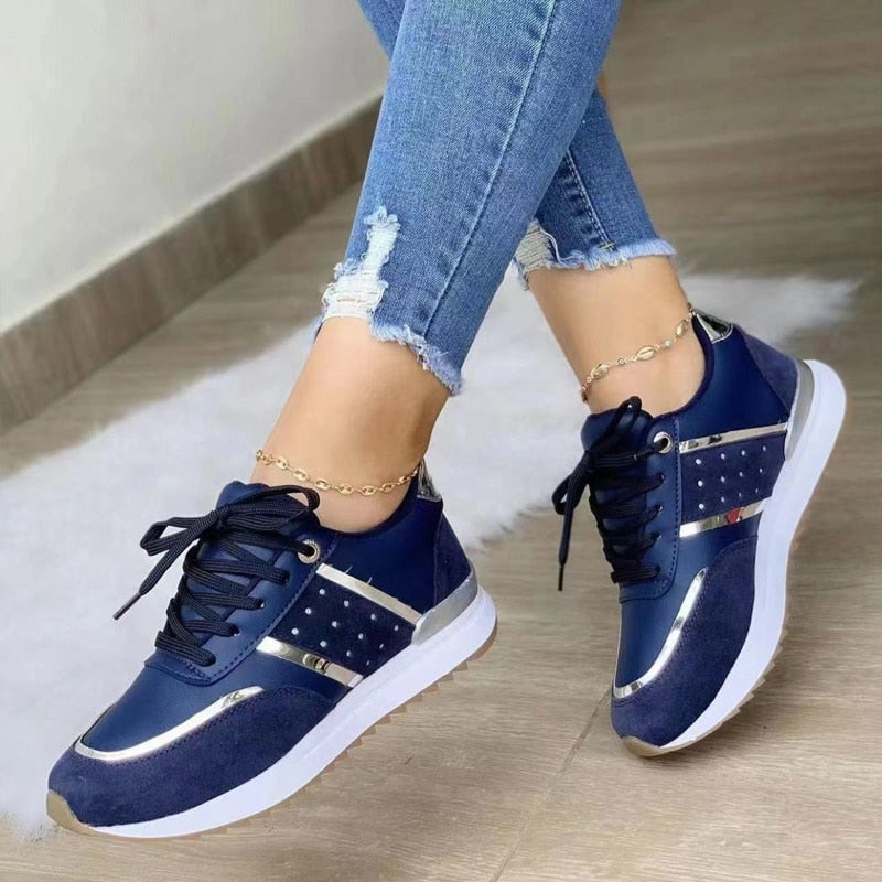 Kvinnors Sneakers Stilren Design PU 1