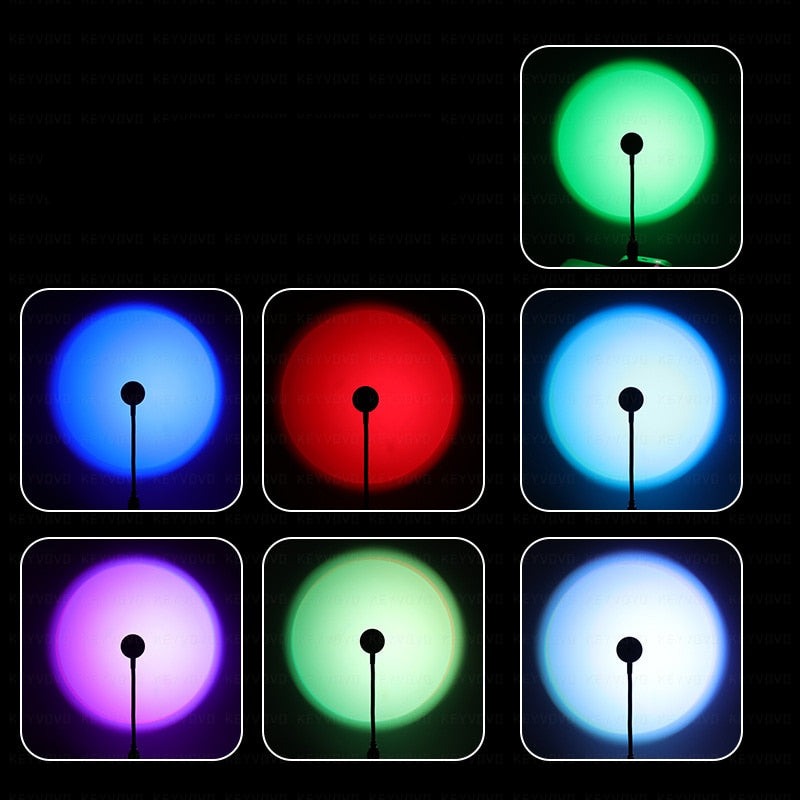 USB LED-lampa för omgivningsbelysning