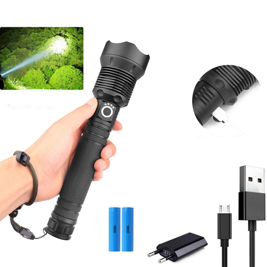 Ultrasjusstark Teleskopisk Ficklampa