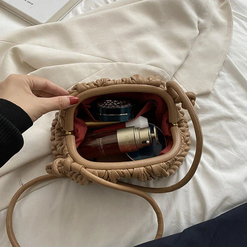 Damväska Elegant Satin Clutch för Formella Tillfällen 6