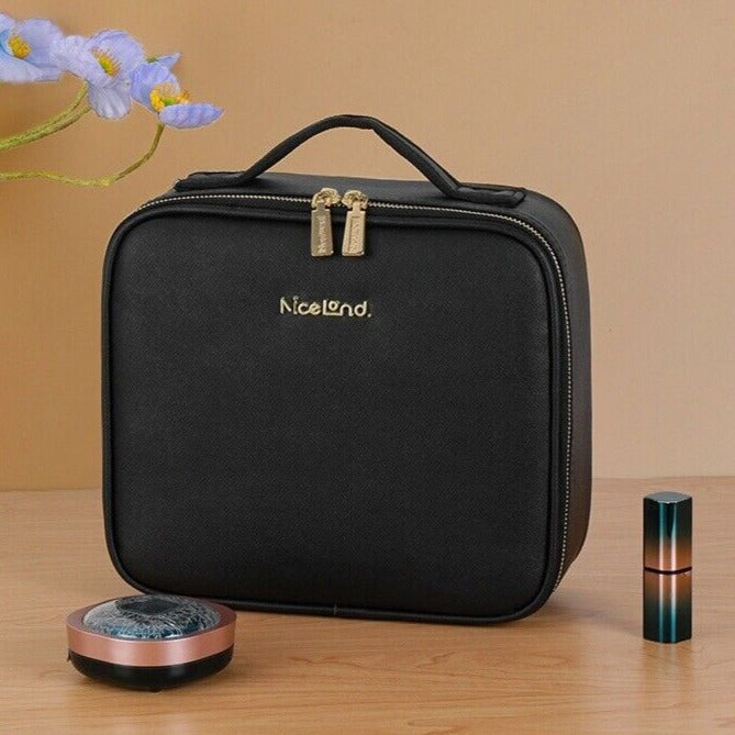 Bärbar LED Sminkväska