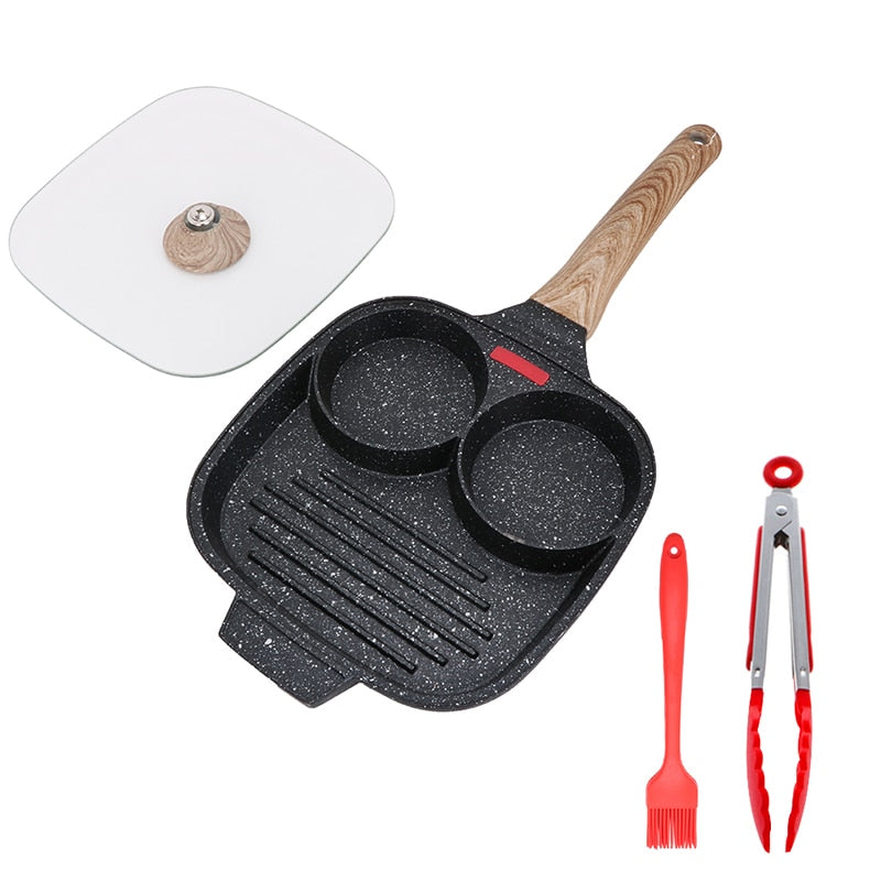 3-i-1 Nonstick Stekpanna