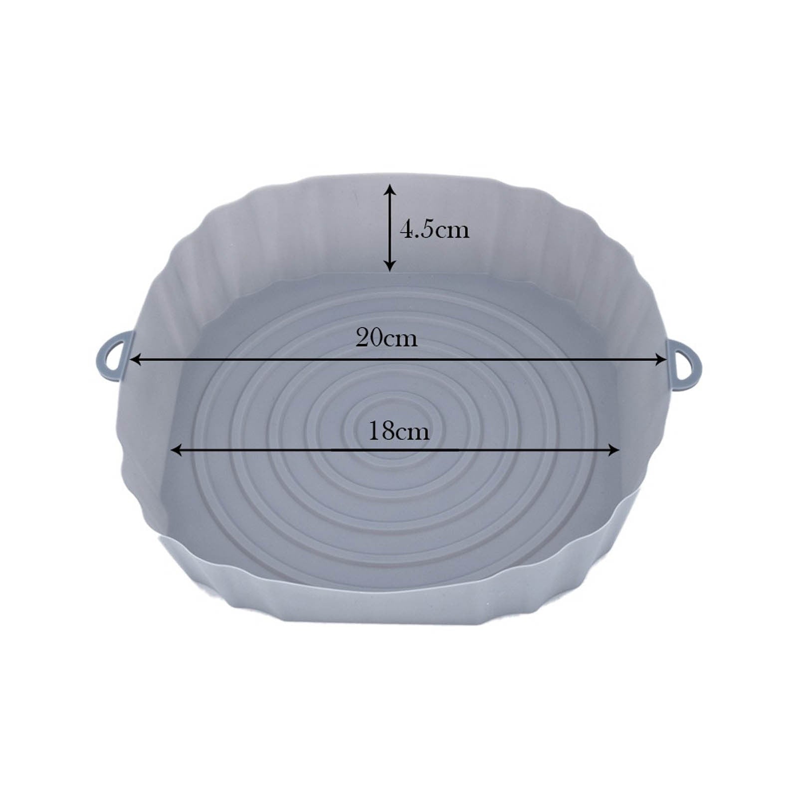 Återanvändbart silikonfoder för fritös