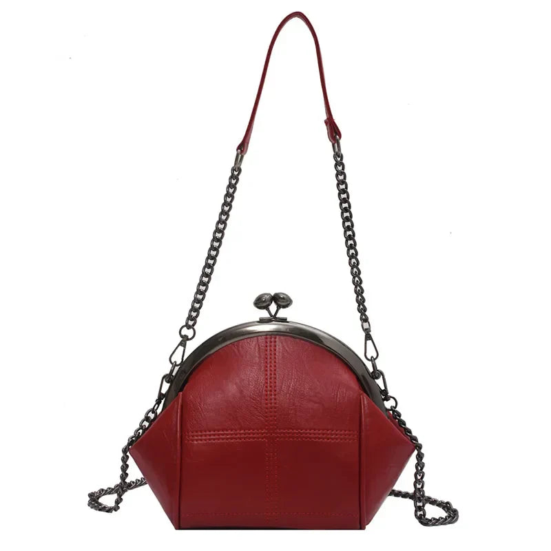 Kvinnors Crossbody Väska med Kedjedetalj och Elegant Design 6