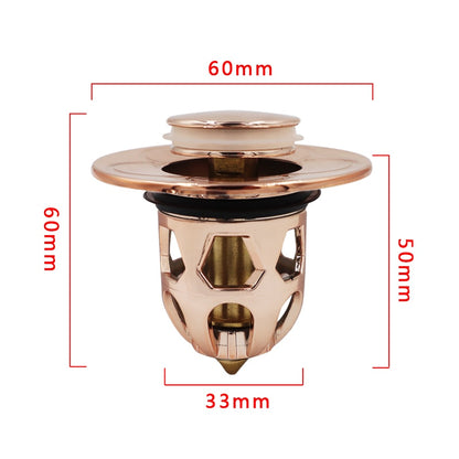 Pop-Up Basin Drain Stopper