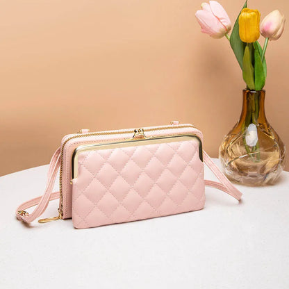 Dam Crossbody Väska Modern Veganskt Läder 4