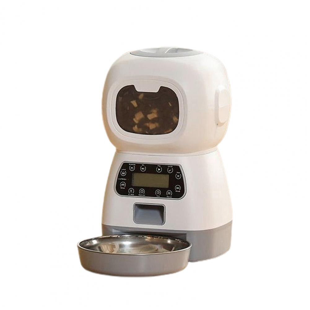 Röstinspelaning Automatisk Pet Feeder