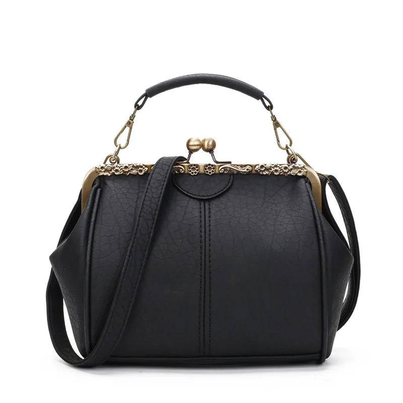 Dam Crossbody Väska Vintage Clic Minimalistisk Design 2