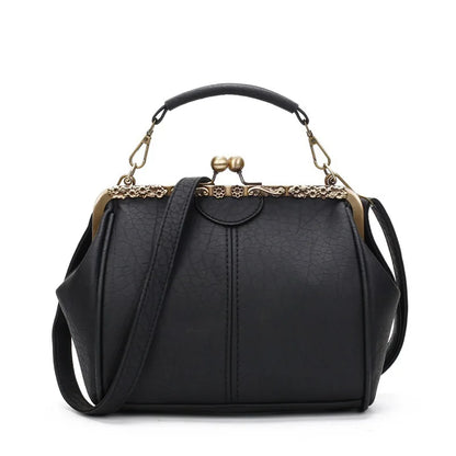 Dam Crossbody Väska Vintage Clic Minimalistisk Design 2