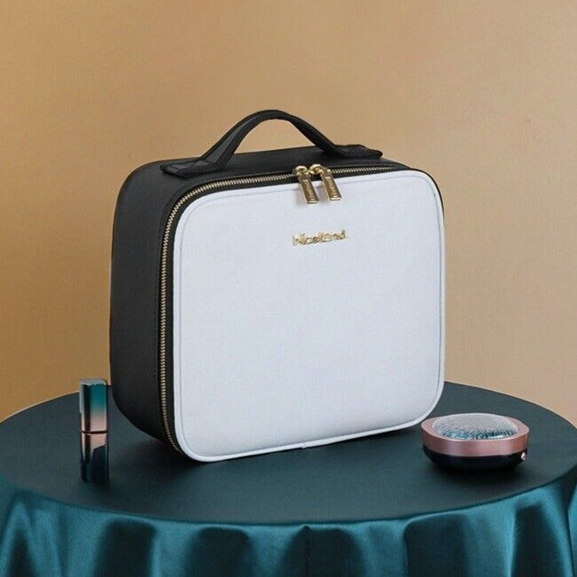 Bärbar LED Sminkväska